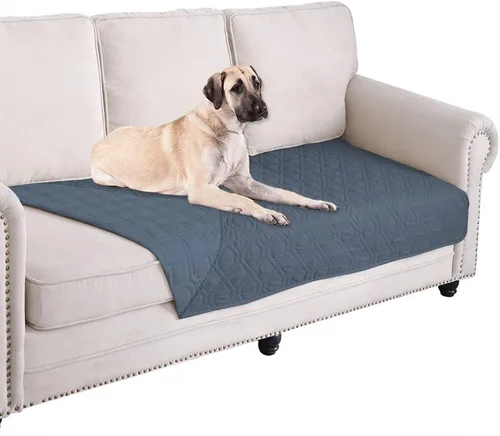 Vista 106 de Ameritex Manta Impermeable Reversible Cubierta para Cama de Perro Manta para Mascotas para Muebles Cama Sofá Sillón