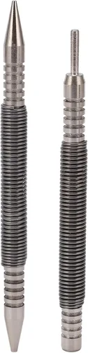 Vista 9 de Juego de perforadores de bisagra, 2 piezas de doble cabeza y juego de punzón de bisagra, juego de uñas de resorte 3500 PSI Striking Force
