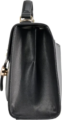 Vista 5 de Loulu - Bolso de mano con asa superior de cristal dorado Negro