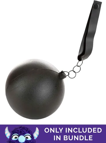 Vista 4 de Disfraz de prisionero de talla grande para mujer, disfraz de prisión a rayas para mujer, 1X-8X, Multi