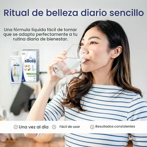 Vista 4 de Hubner Original Pure Silicea Gel para cabello, piel y uñas, 17 onzas líquidas