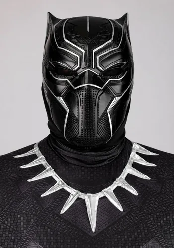Vista 5 de Disfraz Premium de Marvel Black Panther Talla Plus para Hombre Multicolor