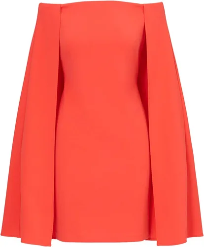 Vista 5 de Adrianna Papell Vestido de capa con hombros descubiertos para mujer