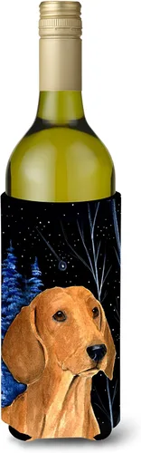 Vista 217 de Caroline's Treasures SS8447CC Starry Night English Bulldog - Enfriador para latas o botellas, lavable, funda plegable con aislamiento para bebidas
