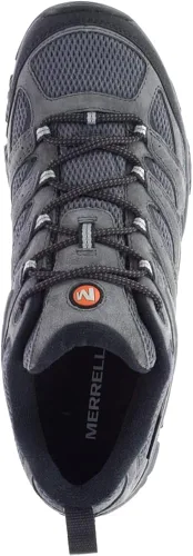 Vista 8 de Merrell Zapato de senderismo impermeable Moab 3 para hombre, Granite, 13 ancho