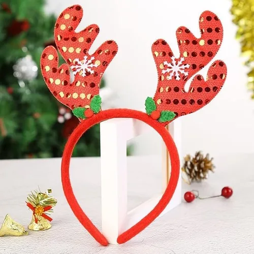 Vista 5 de Danballto Tutú de Navidad para niñas pequeñas, tutú de Navidad, fiesta, festival, falda tutú de Navidad, cuernos de reno, diadema, regalos, 2 Tonos