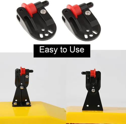 Vista 4 de 4 unids Cepilladora Zams Pro Release Clips Pesca en línea Clip lateral para Aparejos de pesca en alta mar Trolling Downrigger Clips