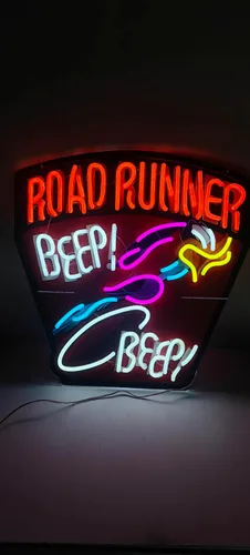 Vista 7 de 20 "alas de ángel blancas diseño personalizado decorado panel acrílico hecho a mano hombre cueva neón signo luz UT65 PVC01