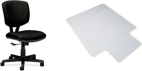 Vista 11 de HON Volt Silla ergonómica de oficina, sin brazos, silla de escritorio de Parte trasera de tela