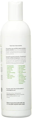 Vista 3 de Carina Organics Champú Sweet Pea (diario)