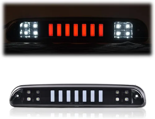 Vista 52 de GRAND ORANGE Tercera luz de freno LED de montaje alto 92-99 compatible con Chevy GMC Suburban/Yukon 94-05 compatible con Chevy Blazer S10 luz