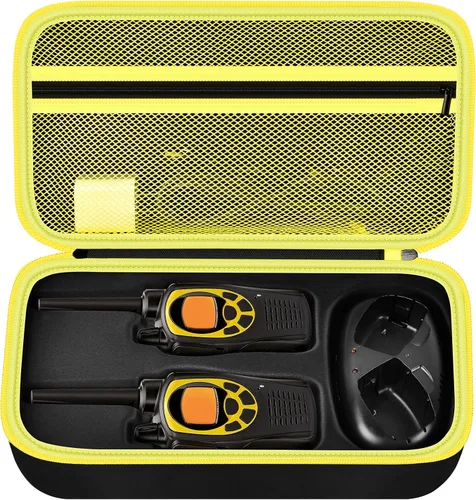 Vista 9 de ANKHOH Funda Holster para Radio Compatible con GXT1000VP4 Radio Bidireccional GMRS de 50 Canales, Estuche para Walkie Talkie de Largo Alcance