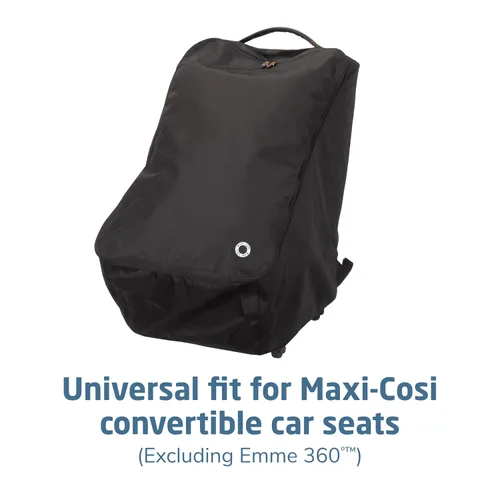 Vista 3 de Maxi-Cosi Paquete de viaje para silla de coche con ruedas, Negro
