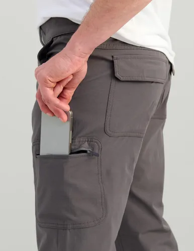 Vista 3 de HUK Pantalones de pesca de secado rápido para hombre