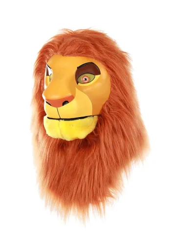 Vista 2 de Disney El Rey León Máscara Móvil de Boca de Simba Multicolor