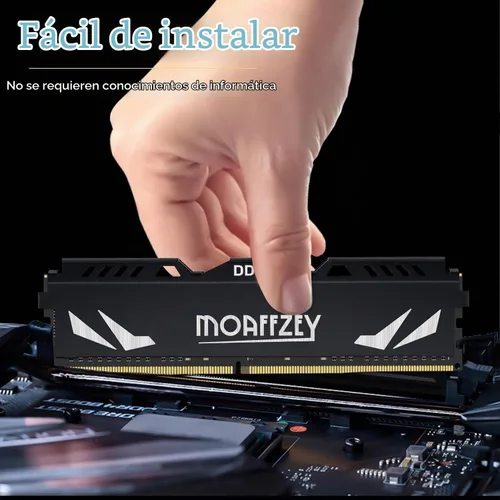Vista 8 de DDR4 RAM 32GB 3200MHz Módulo de memoria de escritorio PC4-25600 UDIMM sin ECC sin búfer 1.35V 288 pines CL16 para computadora de escritorio