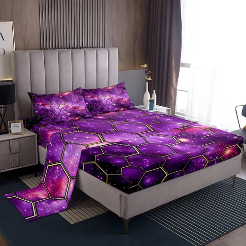 Vista 12 de Manfei Juego de sábanas de baloncesto para niños, tamaño individual, juego de ropa de cama temática deportiva para decoración de habitación de niños