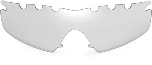 Vista 2 de Walleva Lentes o lentes de repuesto ventilados con almohadilla nasal negra para Oakley M Frame Strike - Múltiples opciones disponibles