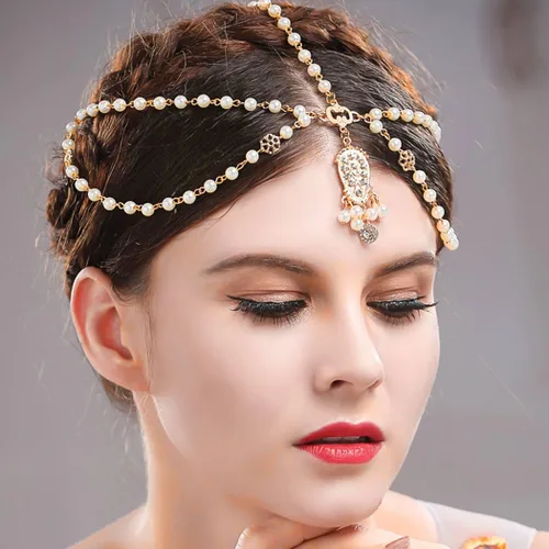 Vista 6 de Diademas Bohémias, Joyas para Mujeres y Niñas de Aukmla