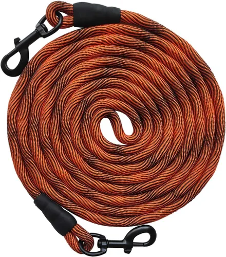 Vista 11 de BTINESFUL Correa de Amarre para Perro, Cuerda de Control Correa de Cuerda Larga, 8ft 12ft 20ft 30ft 50ft 75ft Correa para Perros de Patio - Perros