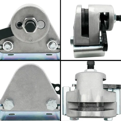Vista 3 de Pinza de freno mecánica y soporte con pastillas para Go Kart 9598 9597 Manco Yerf-Dog Carter ASW Bristers Airheart MB-1 Predator 212cc 196cc 6.5hp