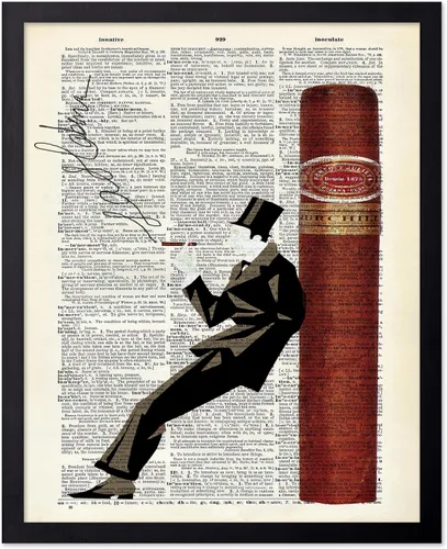 Vista 23 de Poster Master Póster de Arte del Diccionario - Impresión Retro de Mujer Soldadora - Arte de Sándwich de Queso a la Parrilla - Regalo para Ella