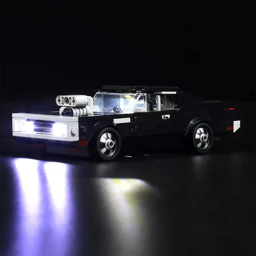 Vista 13 de Kit de luces mejorado compatible con el modelo de auto Lego Technic Ford GT 2022 42154, decoración de luces compatible con 42154 (modelo no incluido)
