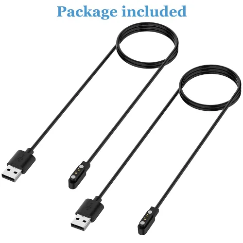 Vista 7 de Threeeggs Cargador compatible con el reloj inteligente TOZO S7 S6 S5 S4 S3 S2, cable de carga magnético para reloj inteligente Letsfit Willful YAMAY