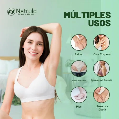 Vista 5 de Crema desodorante – Desodorante natural sin aluminio para todo el cuerpo