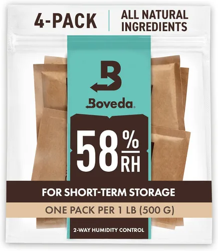 Vista 11 de Boveda Paquetes de control de humedad del 58%, tamaño 4, paquete de 10