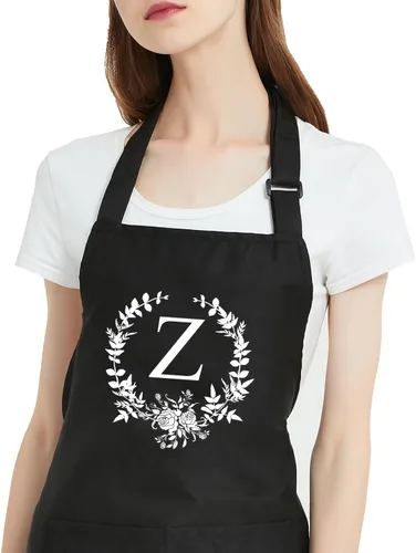 Vista 7 de Delantales personalizados para mujer, bonitos delantales para cocinar, hornear, regalos de cocina para mamá, cumpleaños, día de la madre, Navidad