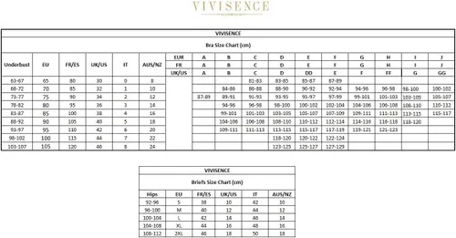 Vista 8 de Vivisence Eve 1012 Underwired Push-Up Bra Removable Silicone Straps Backless