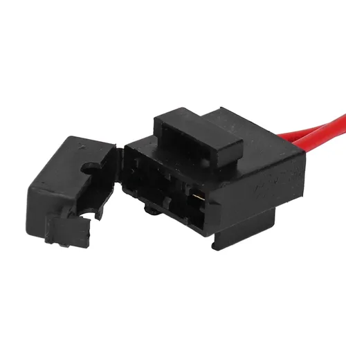 Vista 3 de Conector de soporte de fusible de automóvil, 5 unidades, conector de soporte de fusibles de automóvil, mini extensión de cable resistente