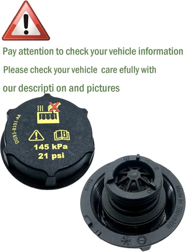 Vista 5 de Tapa del tanque de expansión del radiador, tapa de depósito de refrigerante para Ford Focus Mustang Fusion Escape F150 F250 F350 F450 F550 F600