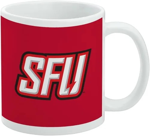 Vista 315 de Taza de cerámica con el logotipo principal de la Universidad Rider, taza de regalo novedosa para café, té y bebidas calientes, 11oz, blanca