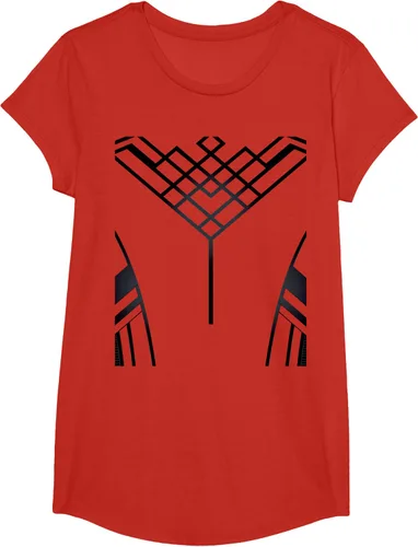 Vista 6 de Marvel Shang-Chi and The Legend of the Ten Rings - Camiseta para disfraz, Rojo, S Arándano