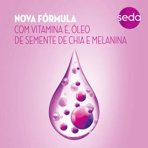 Vista 4 de Seda - Linha Pretos Luminosos - Champú 325 Ml - (Seda - Colección Black Shine - Champú 11 Fl Oz)