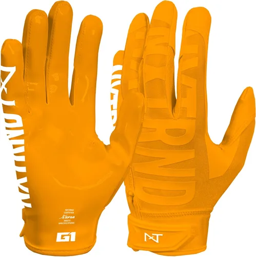 Vista 22 de Nxtrnd G1 Pro - Guantes de fútbol americano para hombre, guantes de receptor pegajosos para adultos