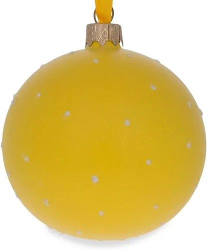 Vista 6 de Cheeky Wink and Kiss - Bola de cristal con expresiones faciales, adorno navideño de 3.25 pulgadas