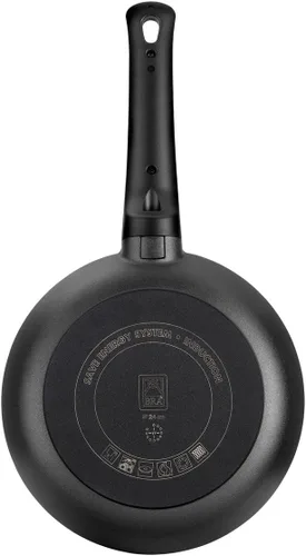 Vista 3 de BRA - Sartén BRA Eficiente Naranja Ø 8.7 in TEFLON NEGRO Naranja