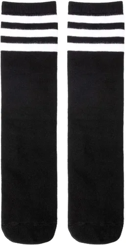 Vista 7 de DRESHOW BQUBO Kids Toddler Soccer Socks Striped Knee High Cotton Uniform Sports Athletic Long Tube Socks for Youth Boys Girls