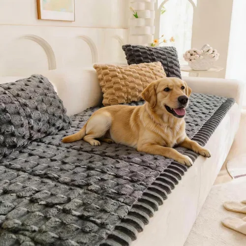 Vista 9 de Funda de sofá para mascotas, lavable, apta para mascotas, protector de sofá para muebles, tapete bohemio para mascotas, para sofás y sofás