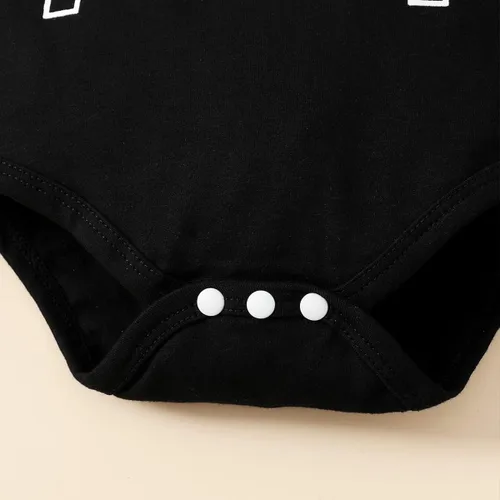 Vista 6 de Traje de primer cumpleaños para niño, traje de primer cumpleaños para bebé niño, disfraz de vaca sagrada con texto en inglés "I'm One