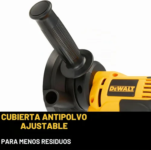 Vista 4 de DEWALT Lijadora rotativa, velocidad variable, cubierta antipolvo, 5 pulgadas (DWE6401DS)