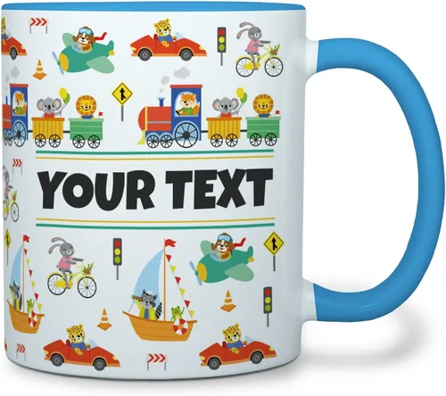 Vista 22 de Taza personalizada para niños – Mariposas – Nombre/texto personalizado, chocolate caliente de cerámica, cacao/taza de café para niñas, regalo