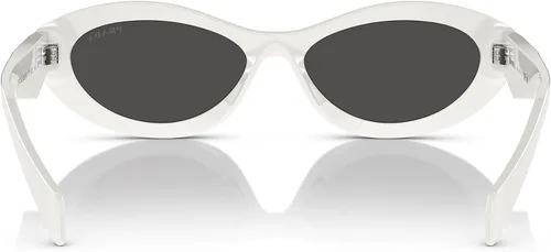 Vista 3 de Prada Gafas de sol PR 26ZS BlancoGris Oscuro 5516145 para mujer, Talco Gris Oscuro