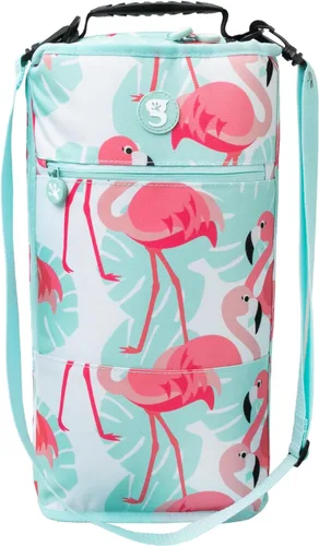 Vista 24 de geckobrands Verticool Cooler - Bolsa térmica suave portátil aislada con correa ajustable para el hombro, capacidad para 9 latas o 2 botellas