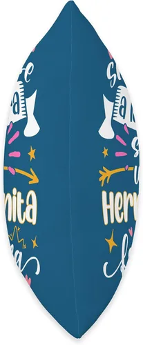 Vista 2 de Regalo Original Para Mi Hermanita Regalos Hermanita Fabulosa Divertido Mujer Chiquita Hermana Menor - Almohada de 18 x 18 pulgadas, multicolor