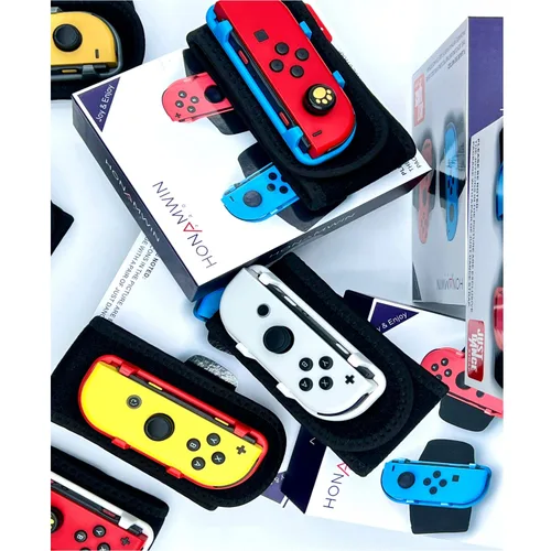 Vista 3 de Panzckerly Just Dance Wristband Strap for Switch Nintendo (2 PACK) Zumba Burn It Up Comfortable N BreathableFree the fingers,Free the hands JUST