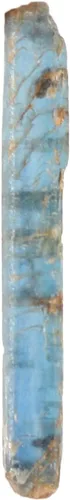 Vista 38 de GEMHUB Lápiz de cianita áspero pequeño con cristal curativo de cianita azul áspero suelto, tamaño pequeño, 9.7